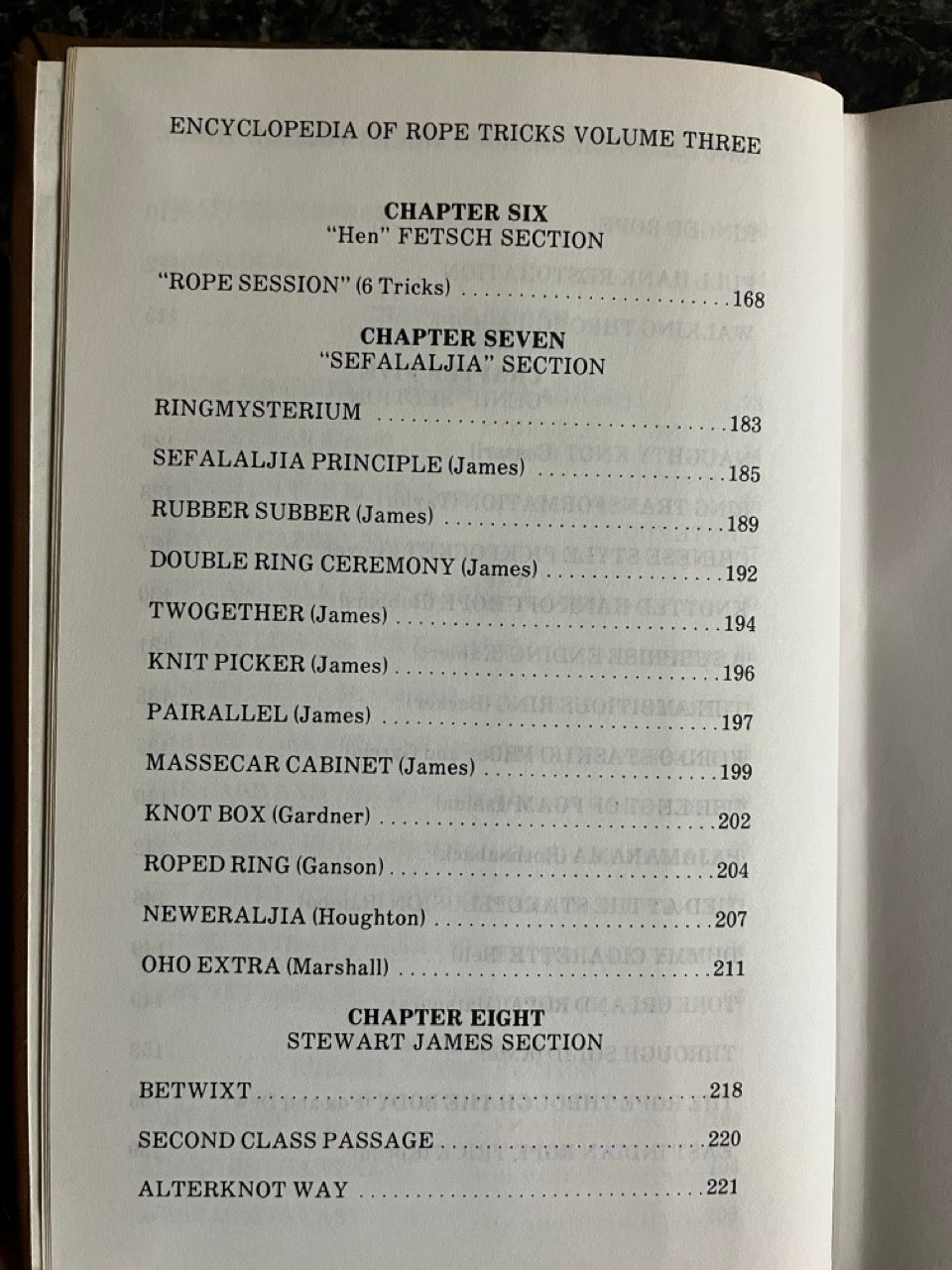 Abbott's Encyclopedia of Rope Tricks Vol. 3 - Stewart James