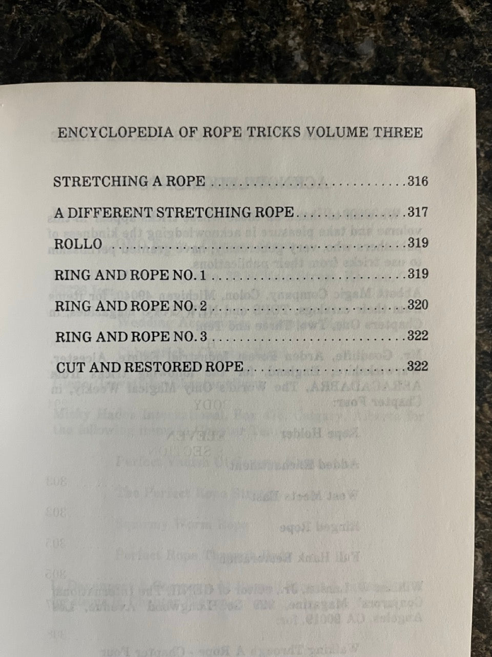 Abbott's Encyclopedia of Rope Tricks Vol. 3 - Stewart James