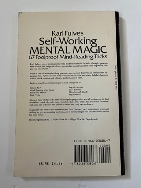 Self-Working Mental Magic - Karl Fulves
