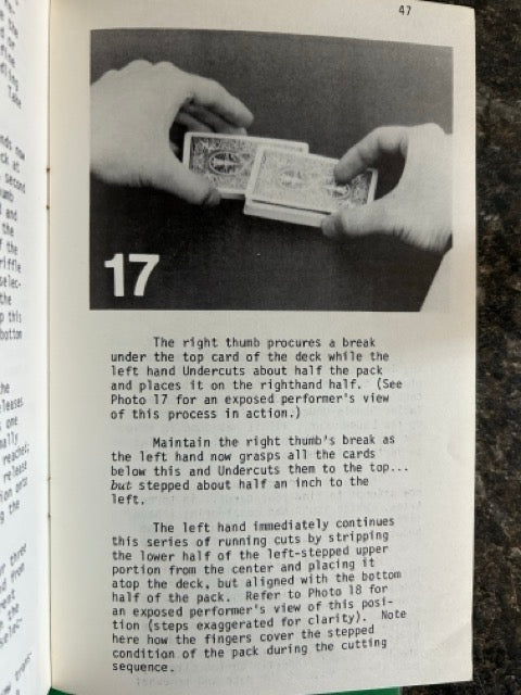 Secrets of a "Puerto Rican Gambler" - Stephen Minch - SIGNED