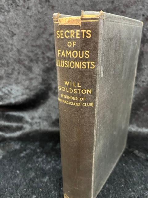 Secrets of Famous Illusionists - Will Goldston (1933 ed.)