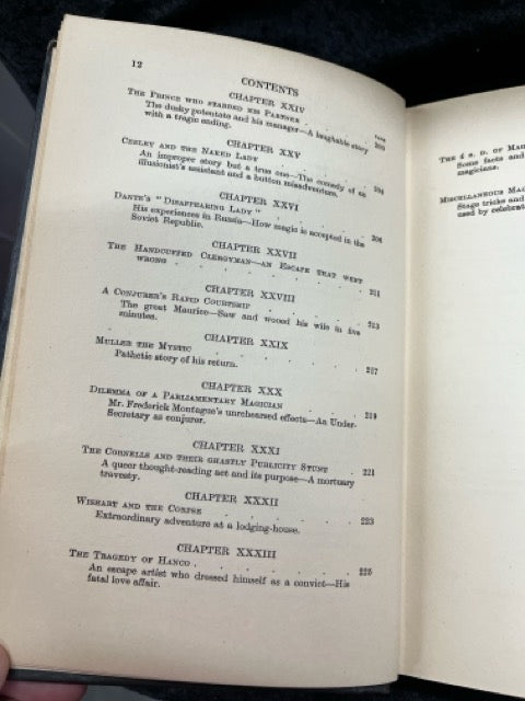 Secrets of Famous Illusionists - Will Goldston (1933 ed.)