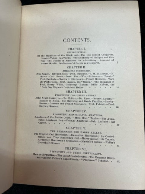 Leaves from Conjurers' Scrap Books - H.J. Burlingame (1891 ed.)