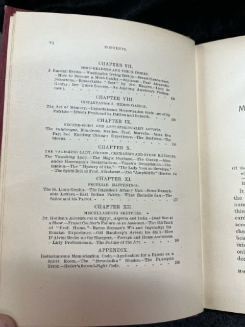 Leaves from Conjurers' Scrap Books - H.J. Burlingame (1891 ed.)