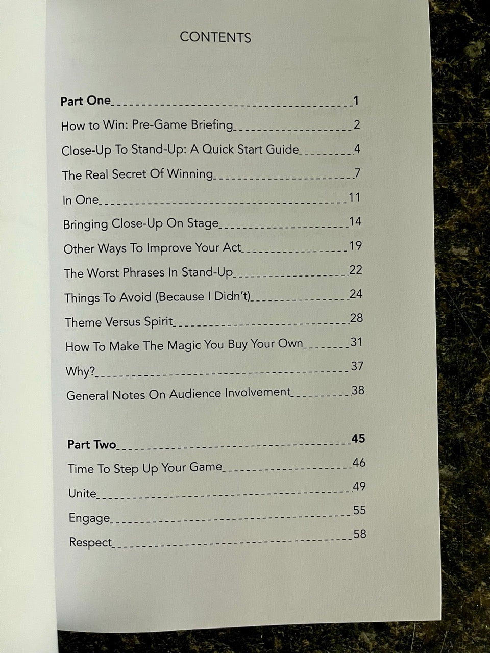 How To Win: Essays and Routines for the Stand-Up Magician - Jon Armstrong - SIGNED