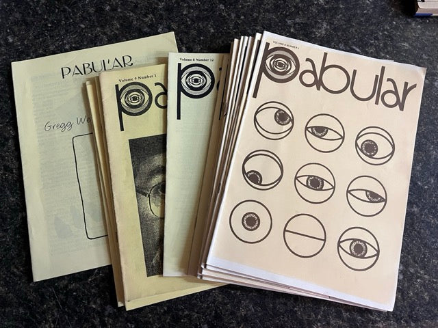 Pabular Magazine (18 consecutive issues)