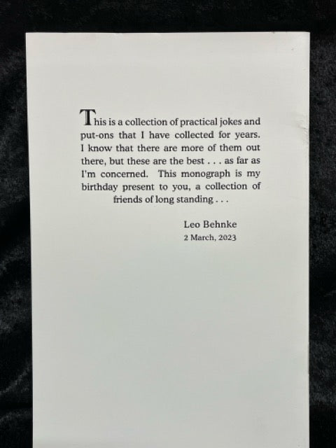 Magic on Magicians - Leo Behnke