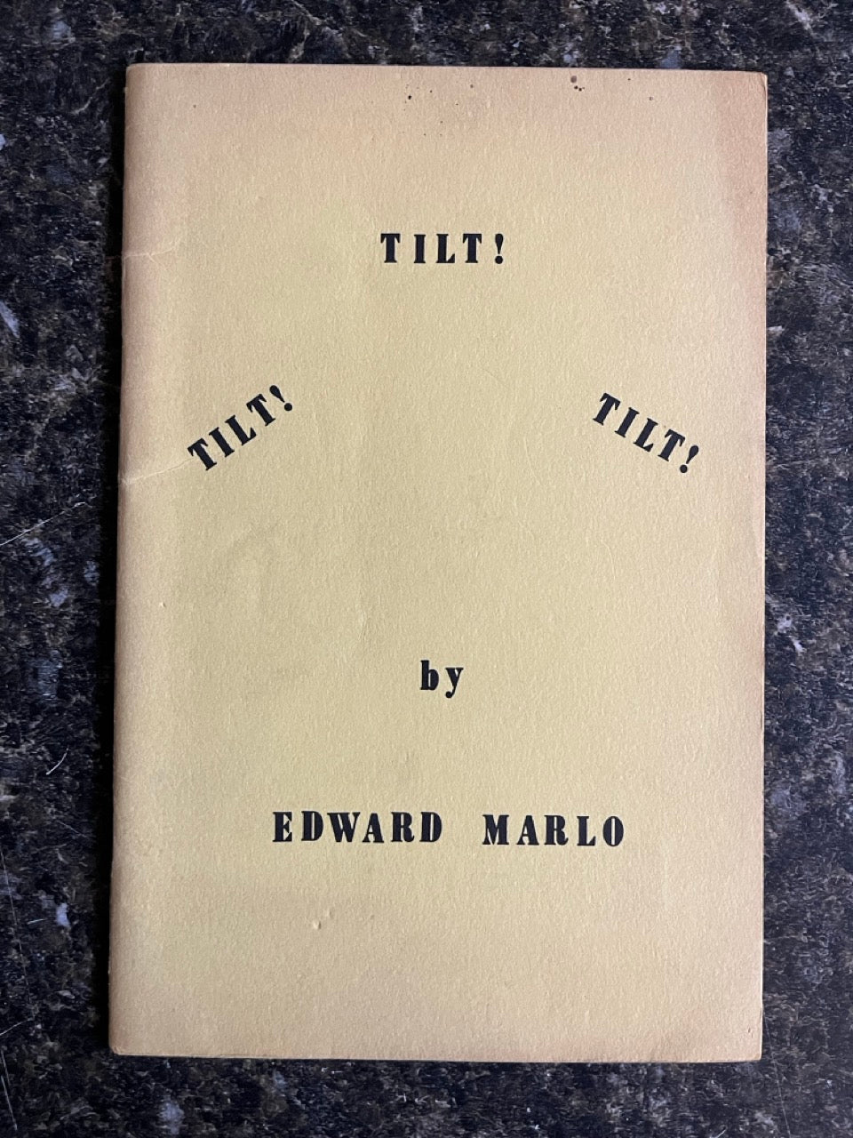 Tilt! - Edward Marlo