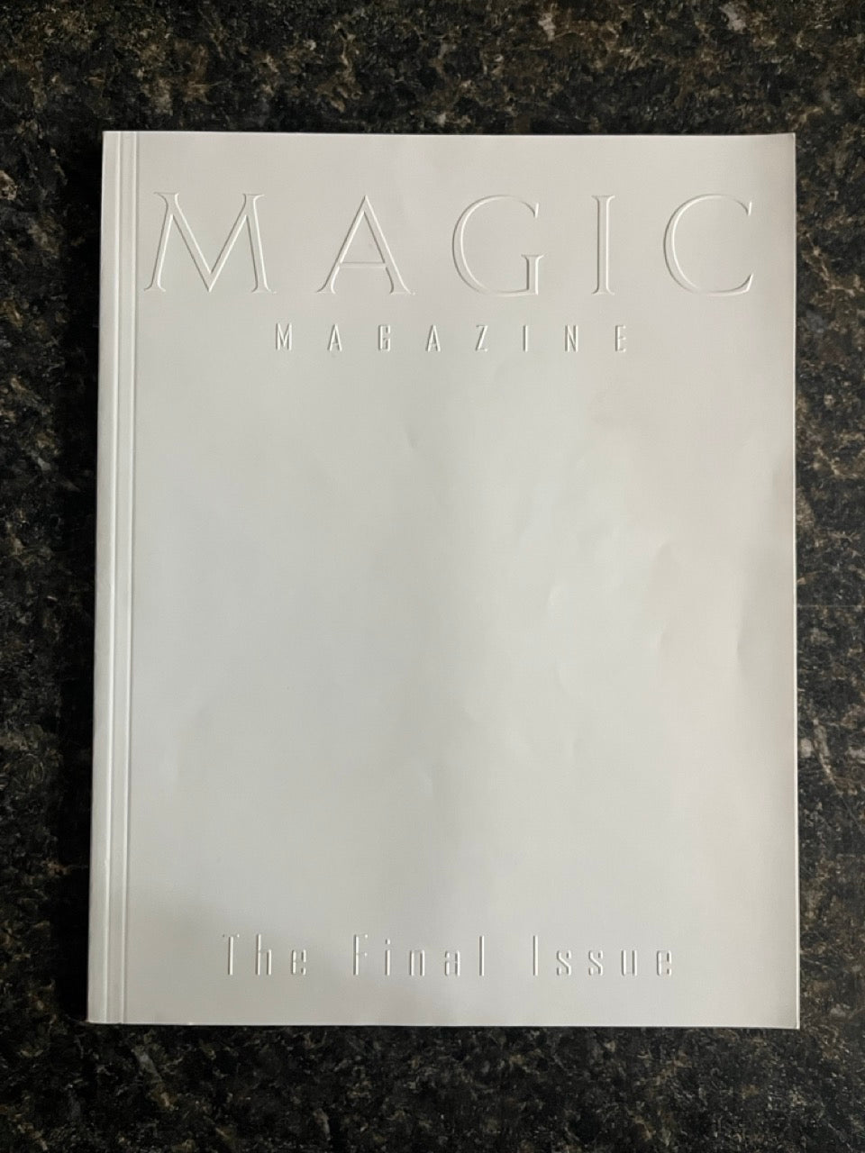 Magic Magazine - The Final Issue
