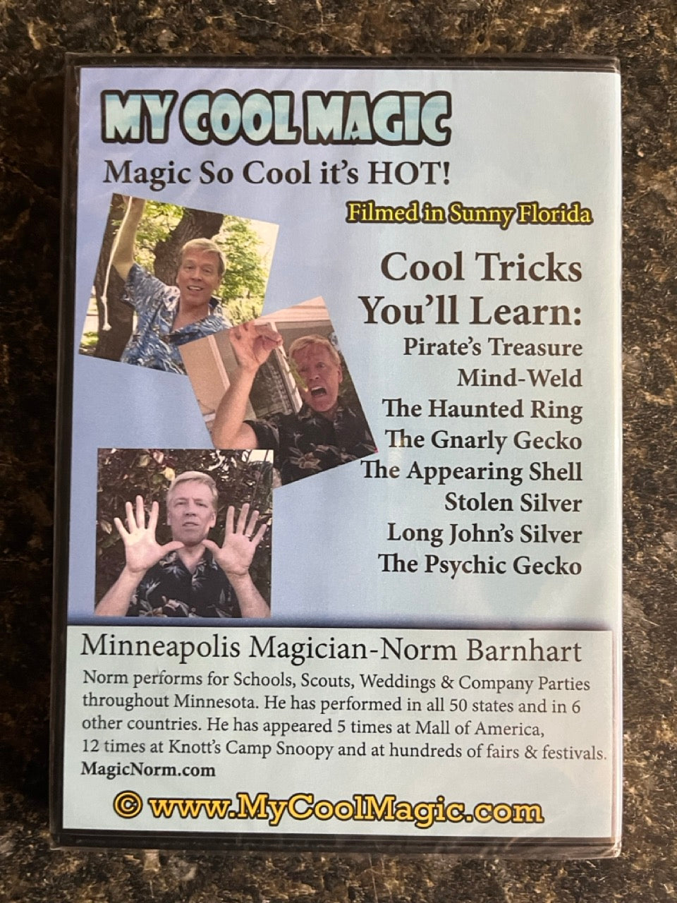 My Cool Magic - Norm Barnhart - DVD