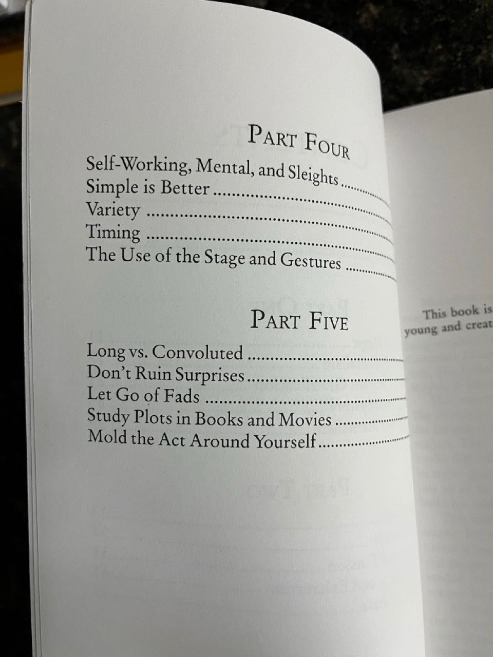 The Principles of Mentalism - Richard Osterlind (used copy)