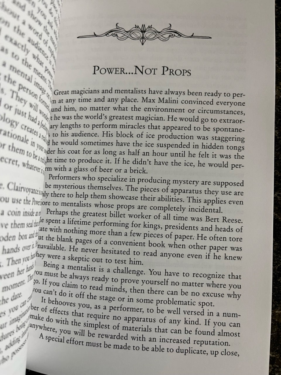 The Principles of Mentalism - Richard Osterlind (used copy)