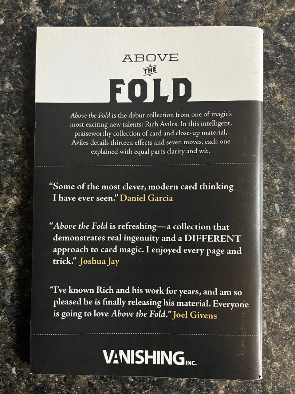 Above The Fold - Rich Aviles