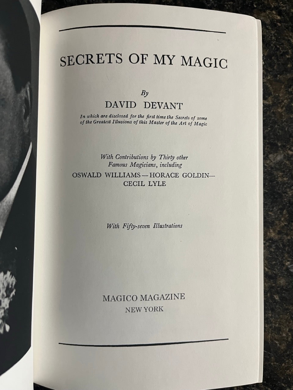 Secrets of My Magic - David Devant (MAGICO Reprint)(Limited edition)