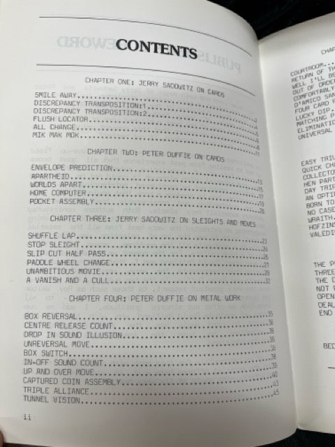 Inspirations - Jerry Sadowitz & Peter Duffie