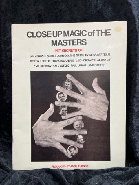Close-Up Magic of the Masters - Jack Flosso