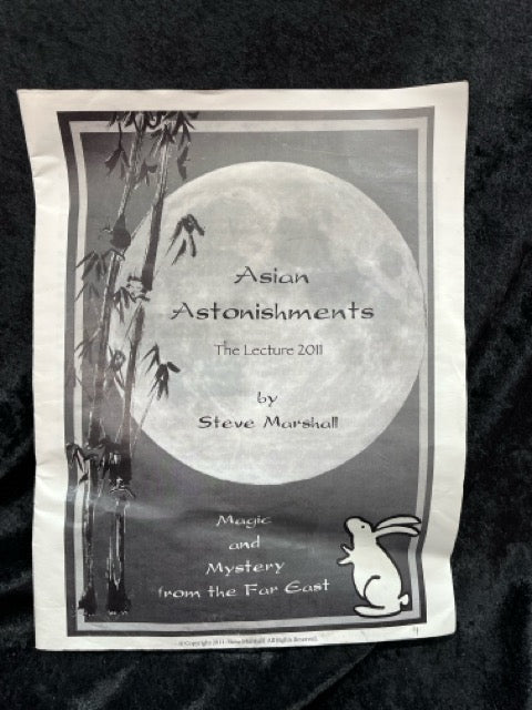 Asian Astonishments Lecture Notes - Steve Marshall