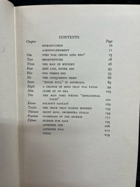 The Riddle of Chung Ling Soo - Will Dexter - Hardcover 1st ed.