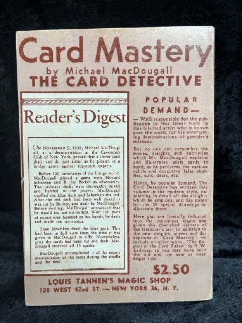 Card Mastery - Michael MacDougall
