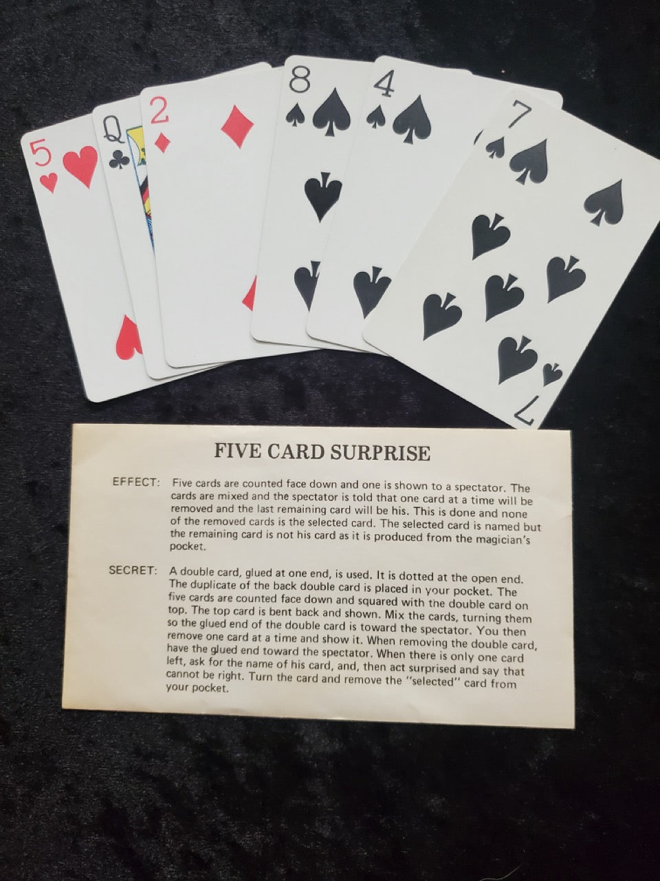 Five Card Surprise