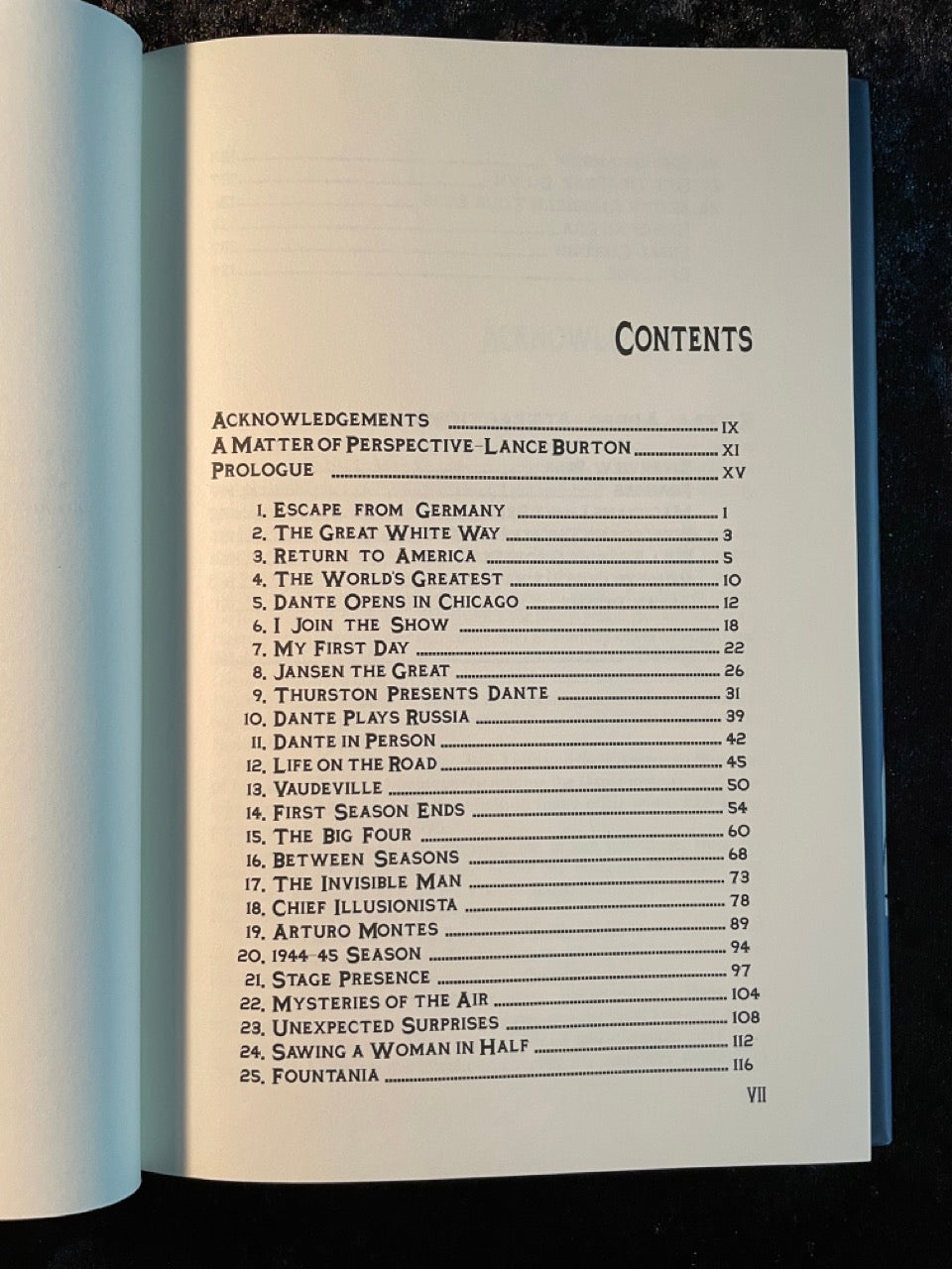Trouping With Dante - Marion S. Trikosko