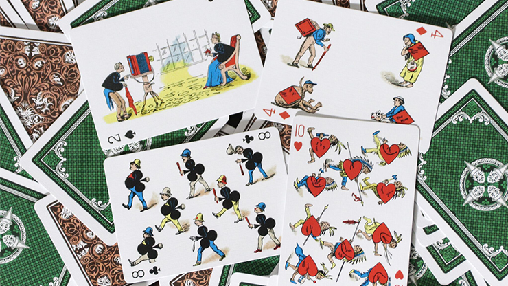 Limited Edition Late 19th Century Vanity (Clown) Playing Cards (SM1)