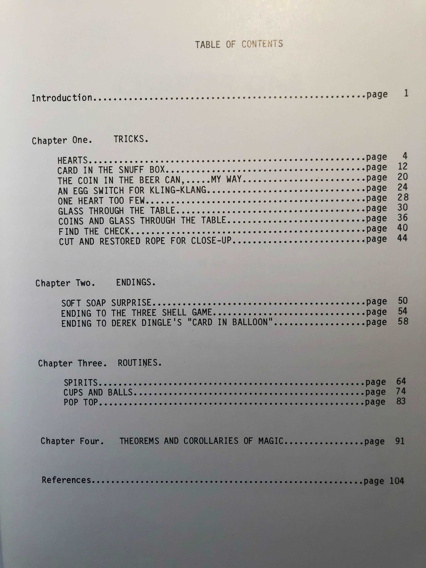 Carl Dreher Professional Close-Up Package