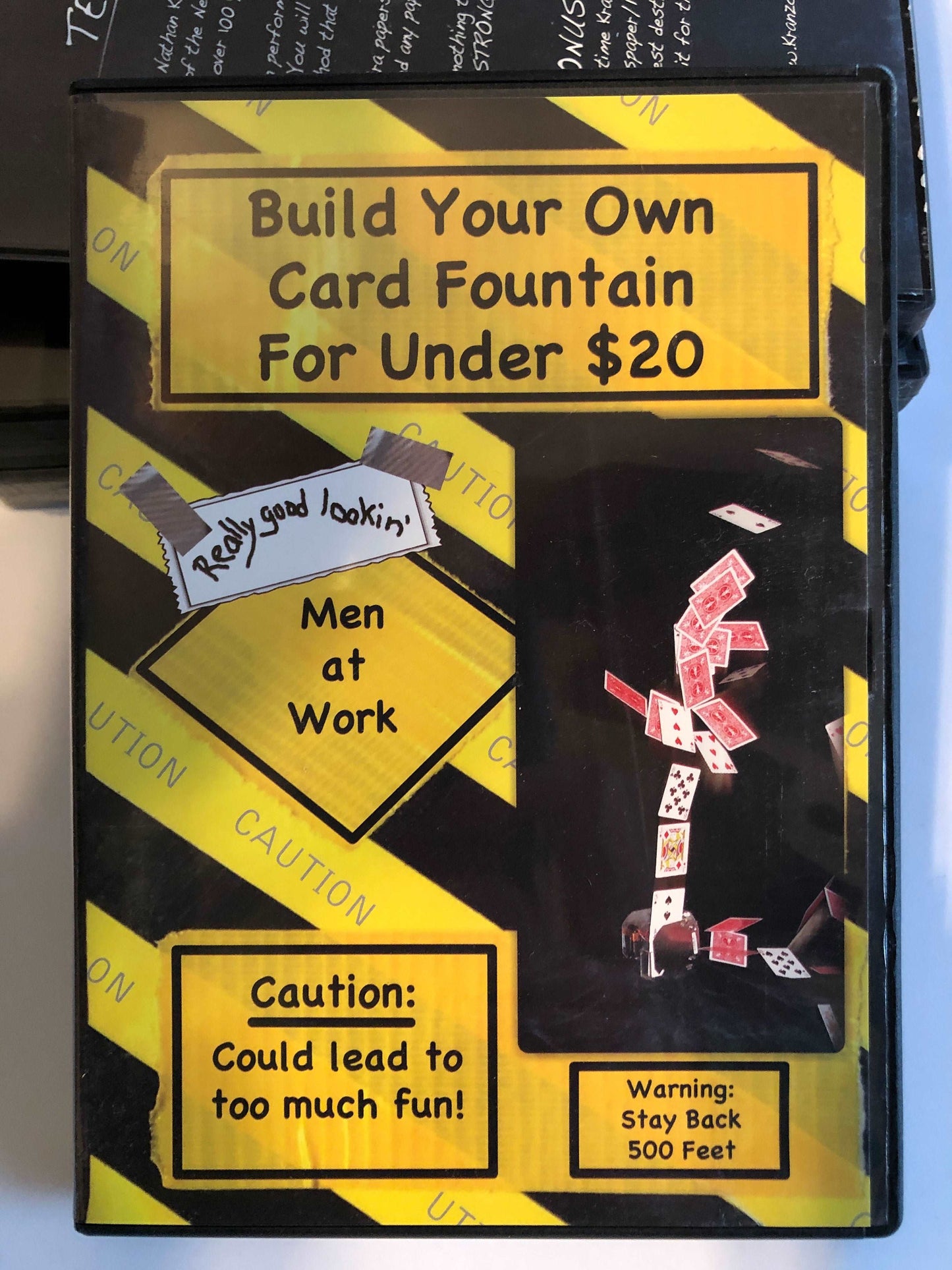 Build Your Own Card Fountain For Under $20 - Macgyvermagic - DVD