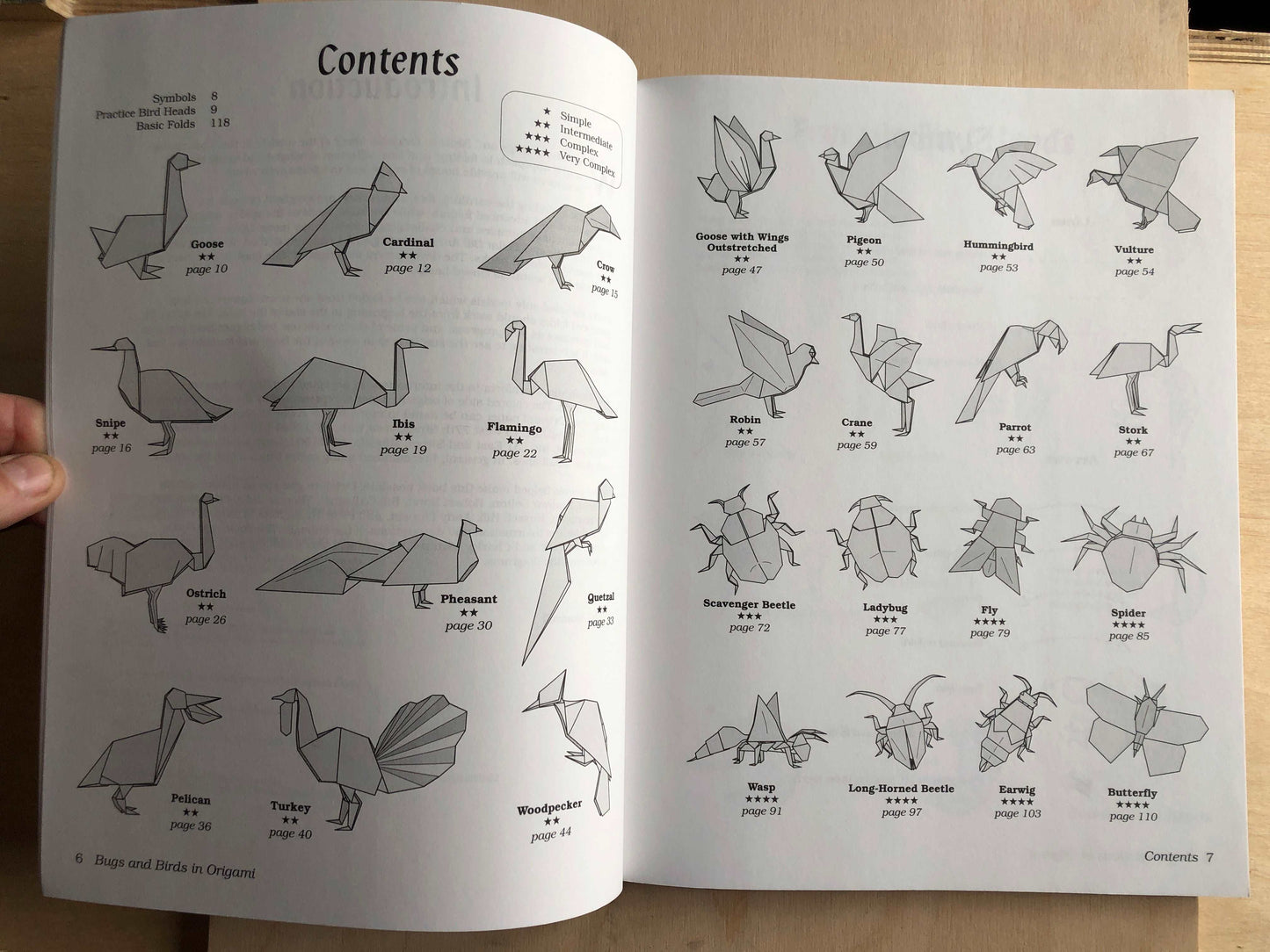 Bugs and Birds in Origami - John Montroll