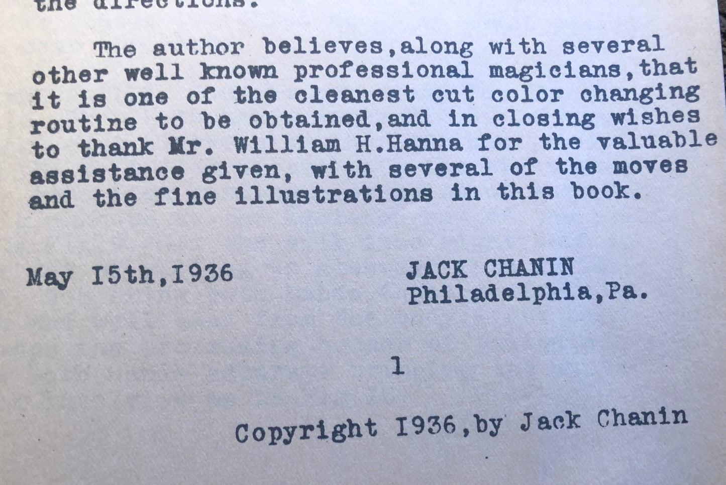 JAYSEE SILK Color Change Supreme - Jack Chanin ( Signed)