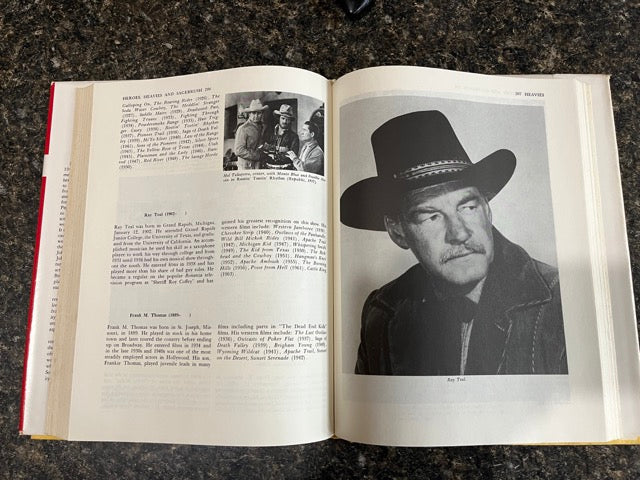 Heroes, Heavies and Sagebrush: A Pictorial History of the "B" Western Players - Arthur McClure & Ken Jones