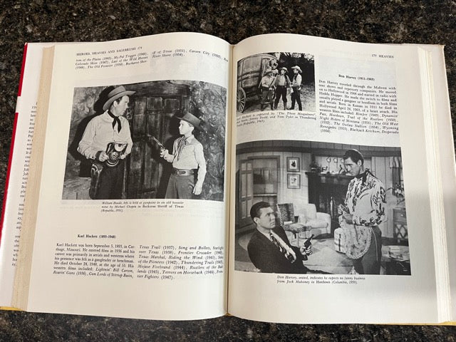 Heroes, Heavies and Sagebrush: A Pictorial History of the "B" Western Players - Arthur McClure & Ken Jones
