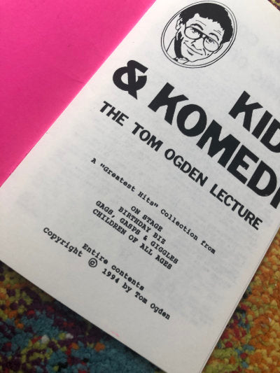 Kids & Komedi - The Tom Ogden Lecture