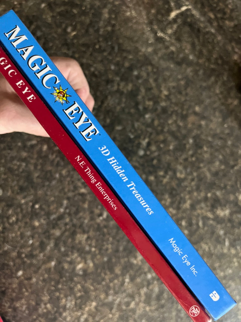 Magic Eye Books, 3 Different Volumes - N.E. Thing Enterprises