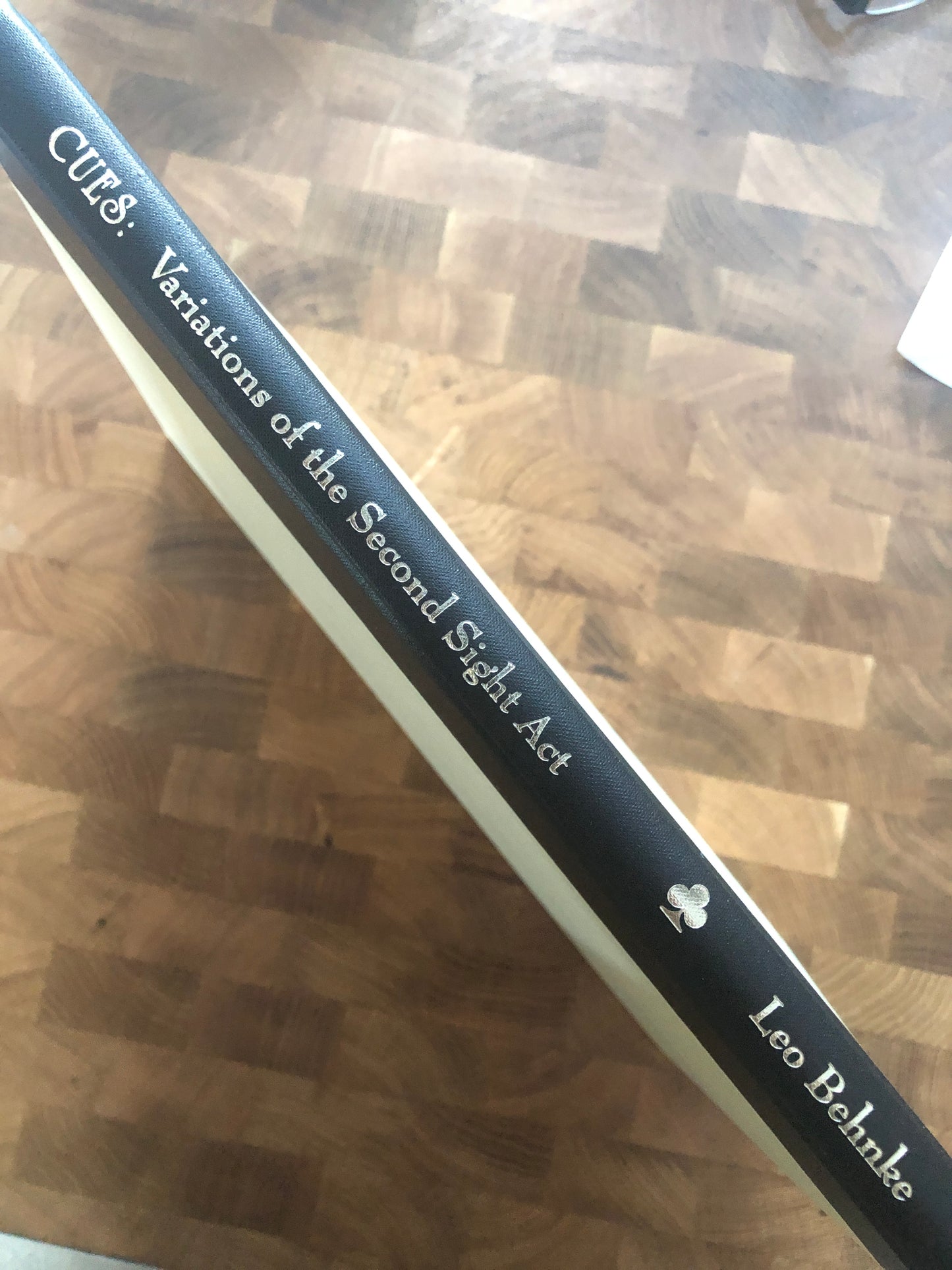 Cues: Variations of The Second Sight Act - Leo Behnke