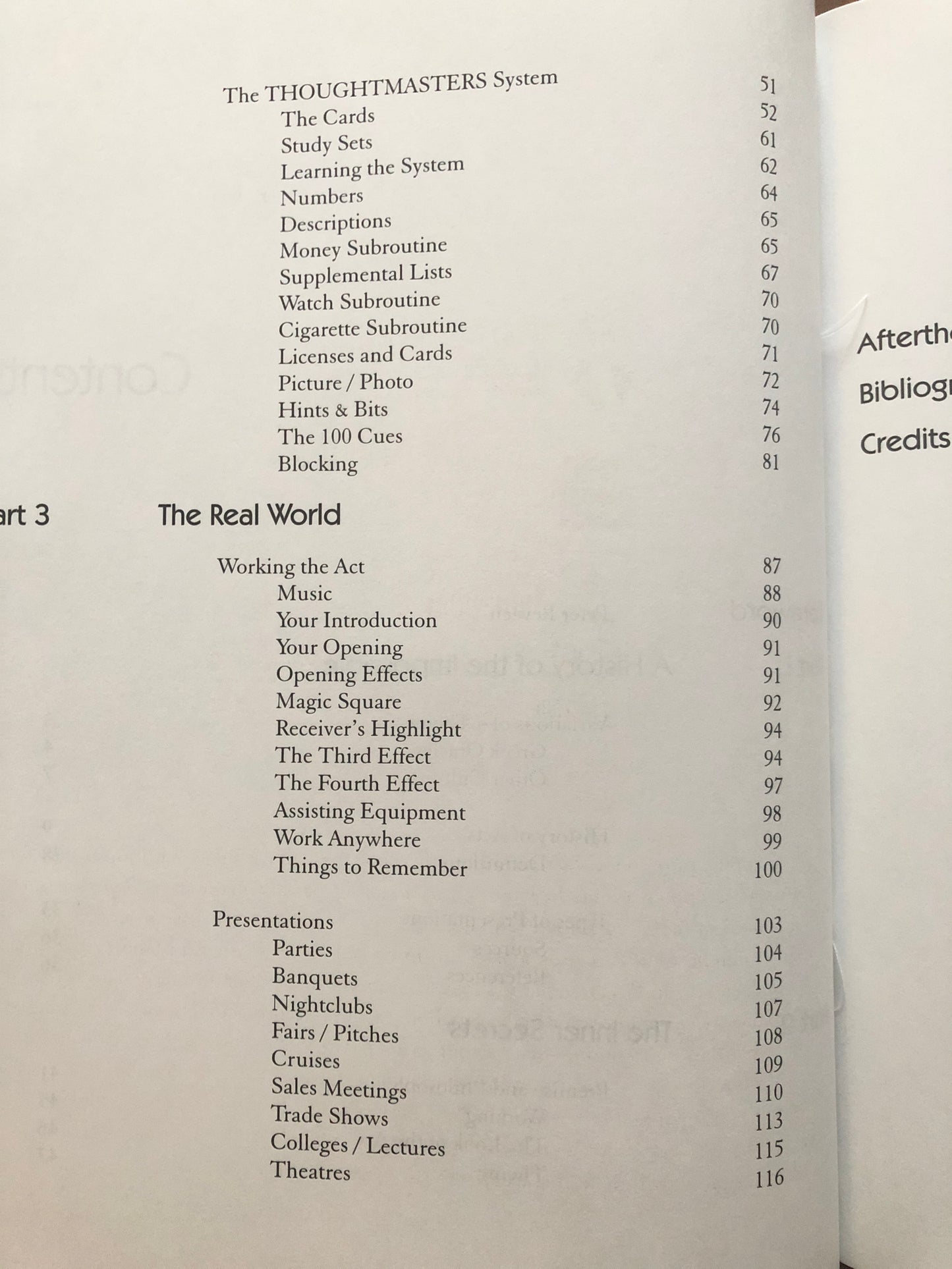 Cues: Variations of The Second Sight Act - Leo Behnke