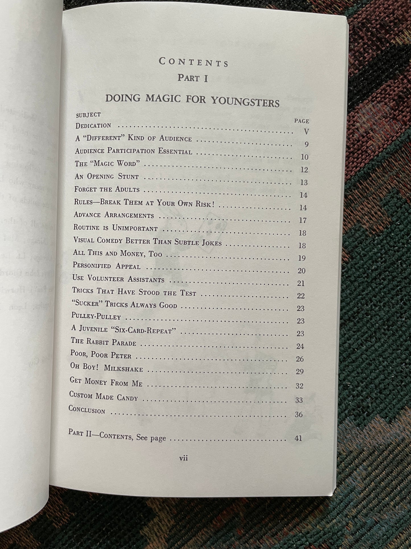 Doing Magic for Youngsters - Bert Easley & Eric P. Wilson (paperback)