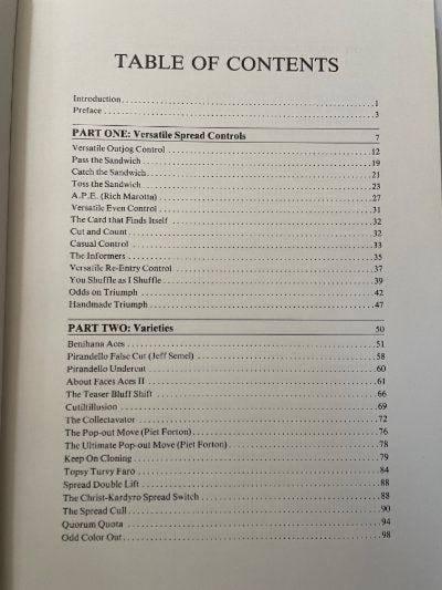 Versatile Card Magic - Frank Simon - First edition