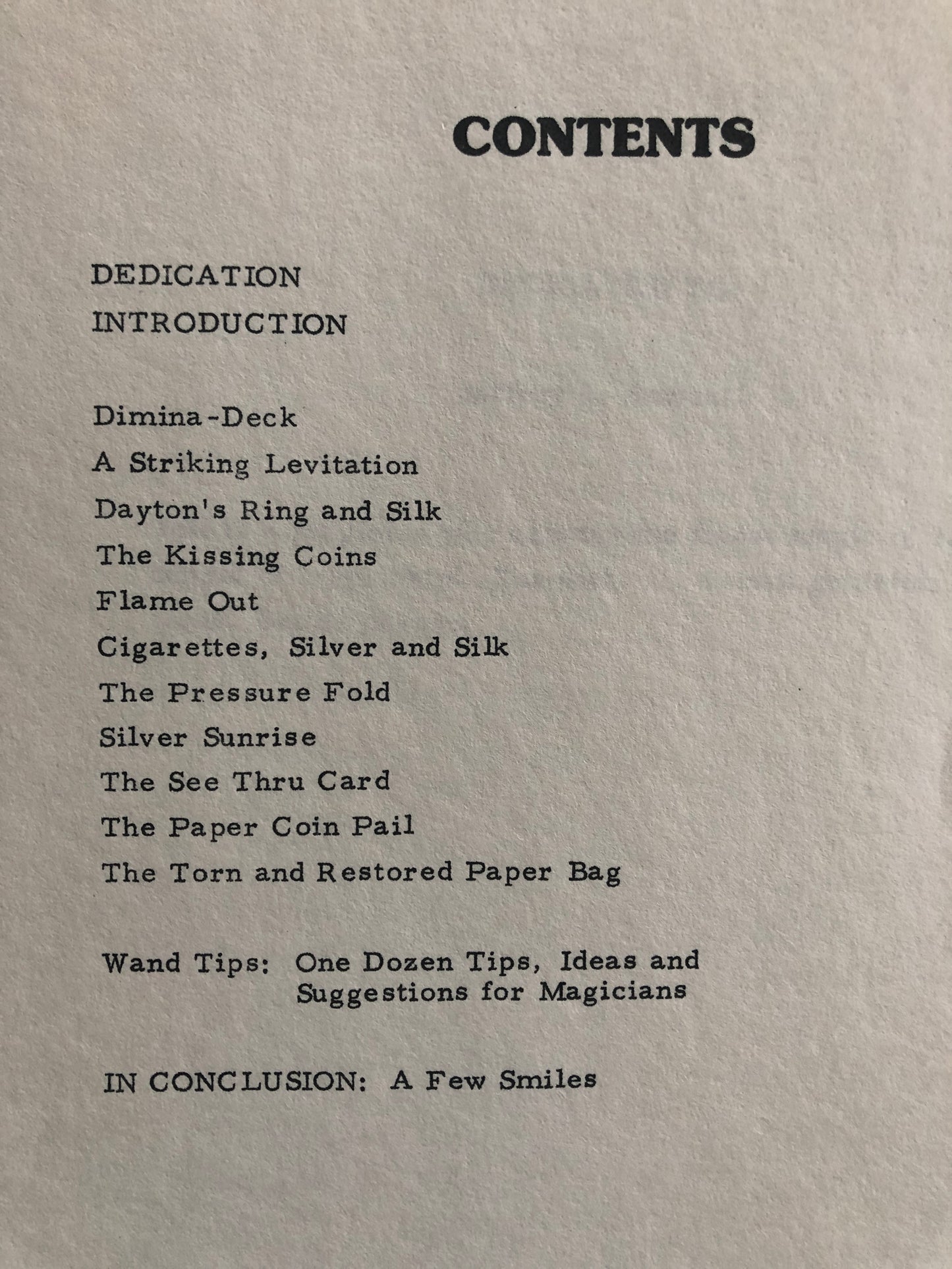 One Of A Kind Magic - Ronald J Dayton