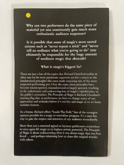 The Principles of Magic - Richard Osterlind (Used)