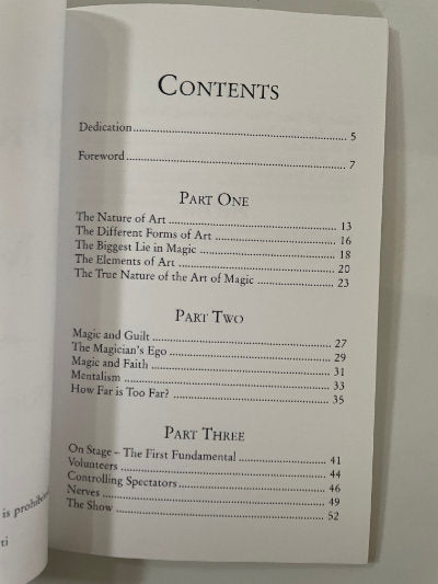 The Principles of Magic - Richard Osterlind (Used)