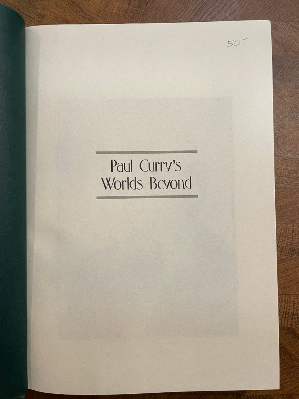 Worlds Beyond - Paul Curry - USED/LIKE NEW copy