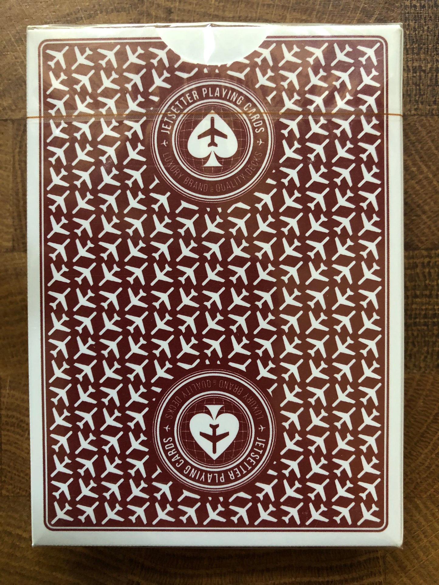 Jetsetter Premier Edition Restricted Red Playing Cards (SC1)