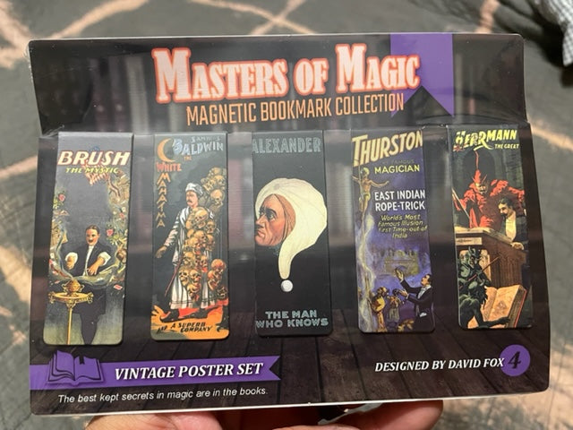 Masters of Magic Master Collection Bookmark Set 4 - David Fox