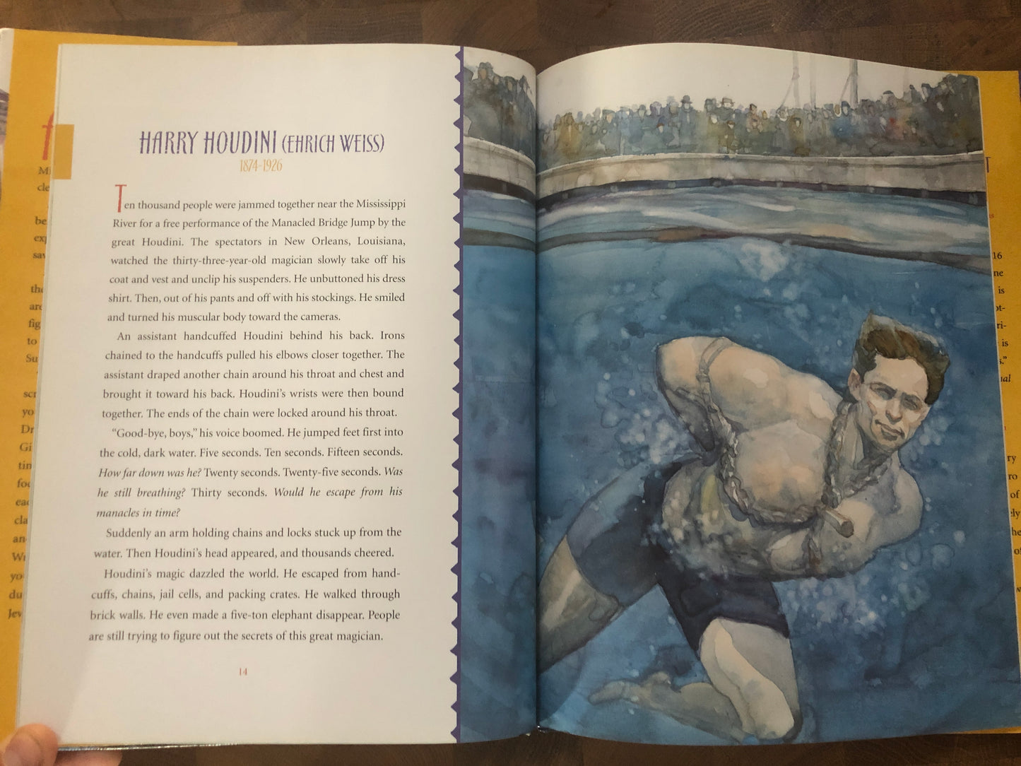 In The Promised Land: Lives of Jewish Americans (Harry Houdini) - Doreen Rappaport