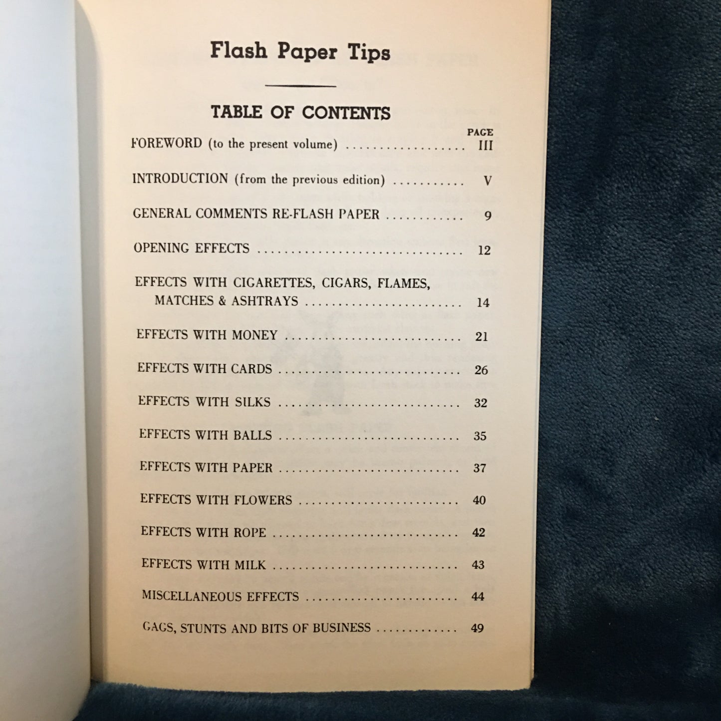 Flash Paper Tips - Stuart Robson & Ralph W Read