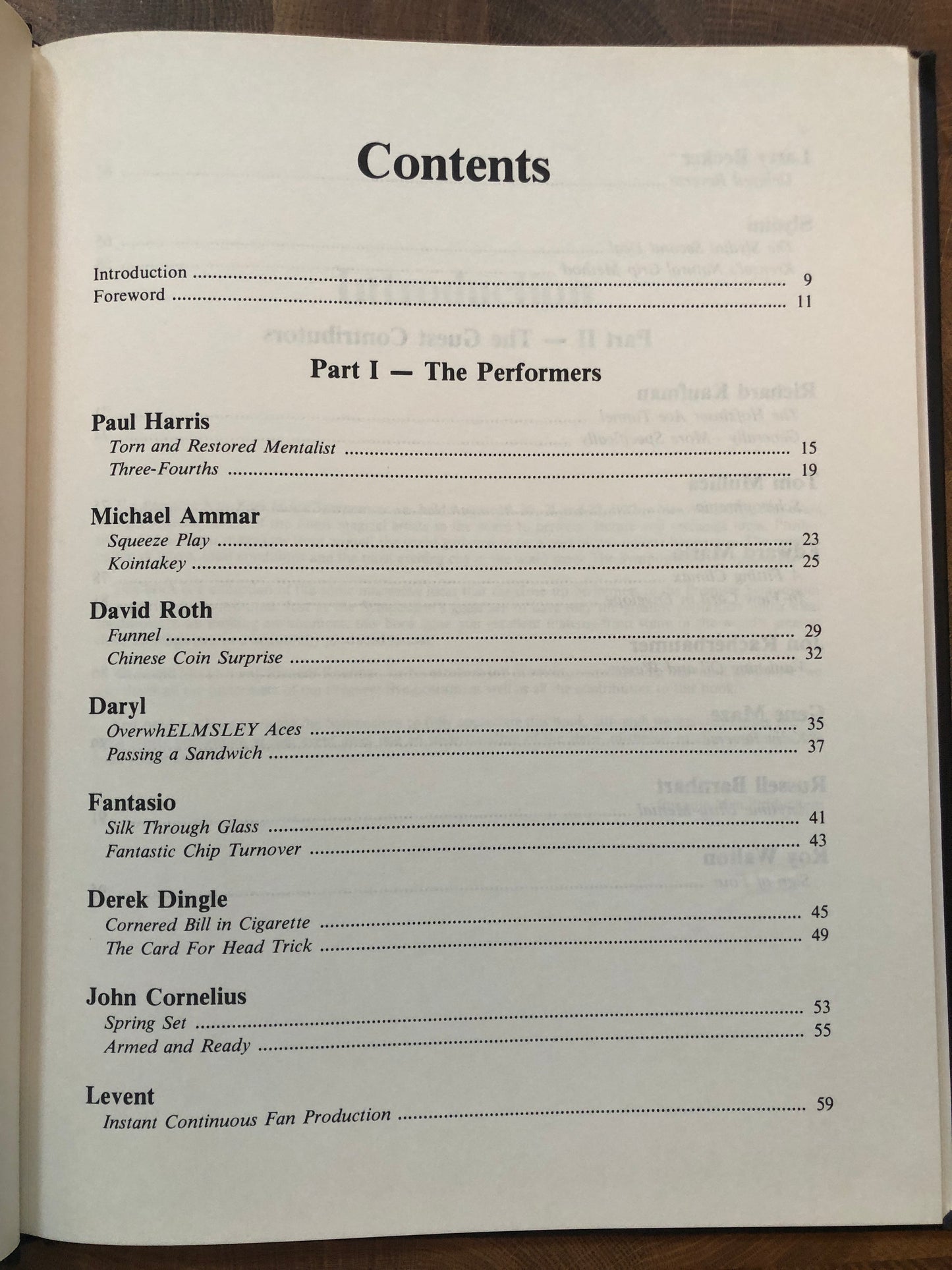 The New York Magic Symposium Close-Up Collection 1 - Richard Kaufman