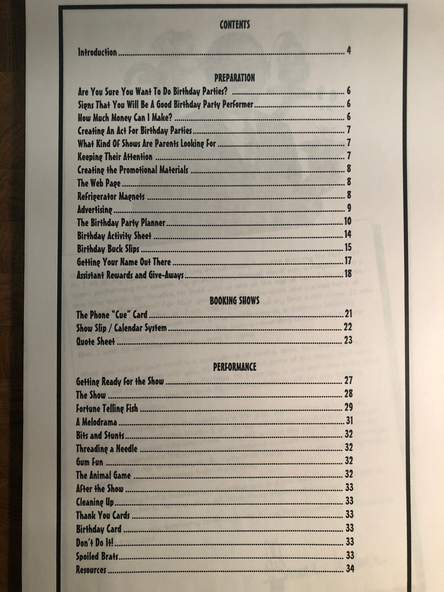 Bruce Kalver's Birthday Party Portfolio