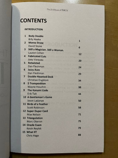 The 2nd Book of TRICS (2019) - Chris Hage