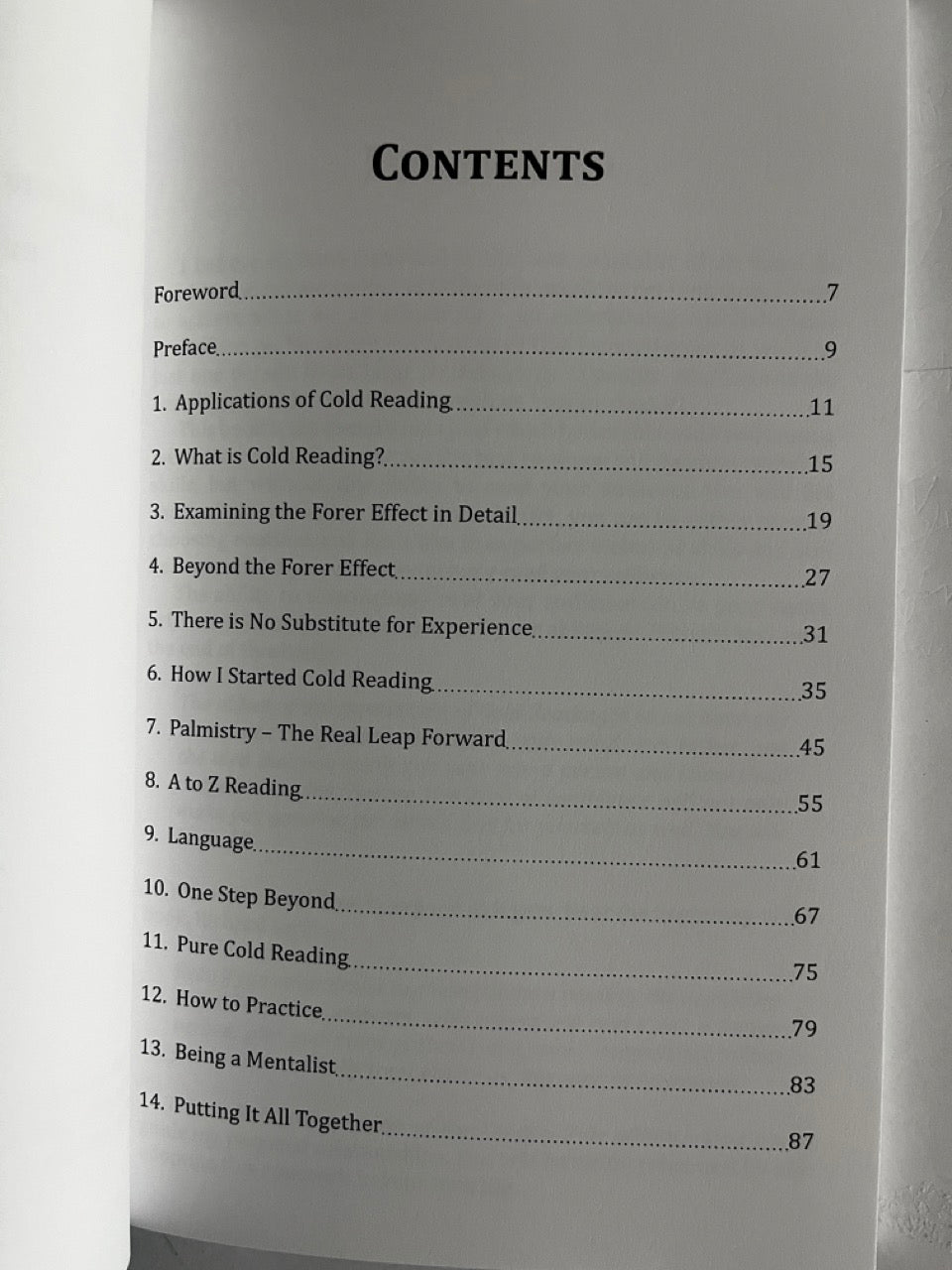 Cold Reading: The Osterlind Approach - Richard Osterlind